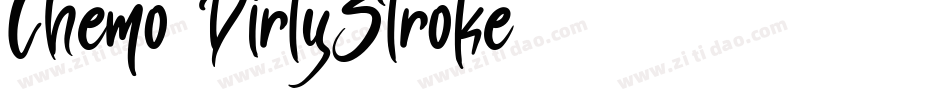 Chemo-DirtyStroke字体转换