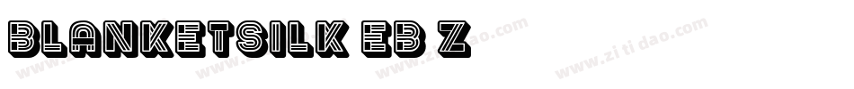 BlanketSilk-EB5z字体转换