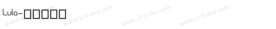 Lula字体转换