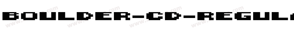 Boulder-Cd-Regula字体转换
