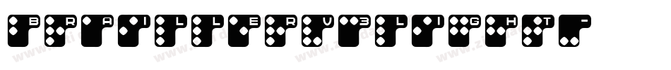 BraillerV3Light字体转换