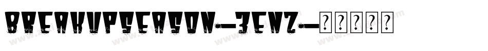 Breakupseason-3enz字体转换