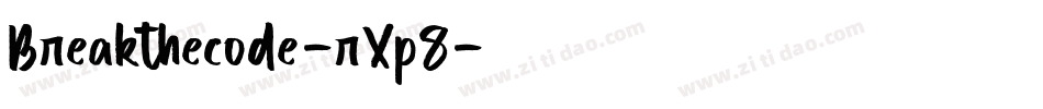 Breakthecode-rXp8字体转换