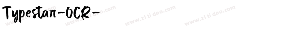 Typestar-OCR字体转换