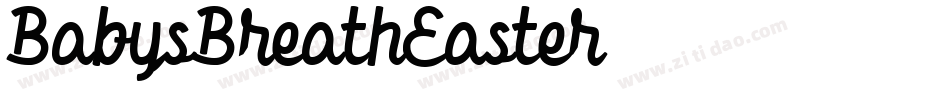 BabysBreathEaster-1字体转换