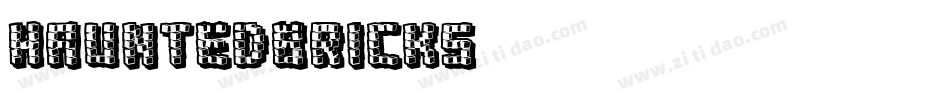 HauntedBricks字体转换