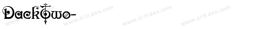 DackTwo字体转换