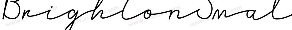 BrightonSmallcapsNbp-9poZ字体转换