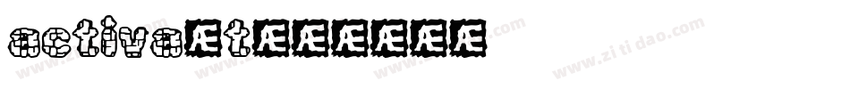 activa_t字体转换