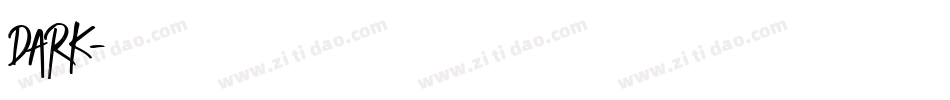 DARK字体转换