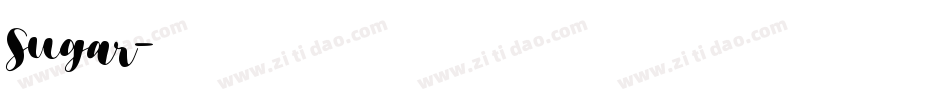 Sugar字体转换