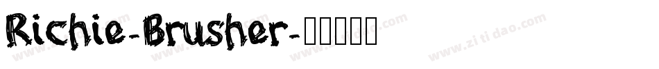 Richie-Brusher字体转换