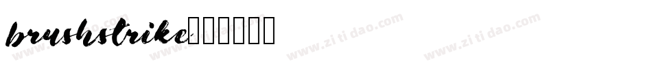 brushstrike字体转换