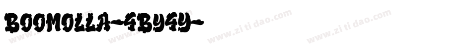 Boomolla-4By4Y字体转换