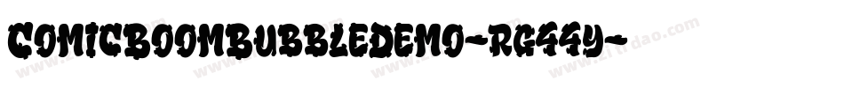 ComicBoomBubbleDemo-rg44y字体转换