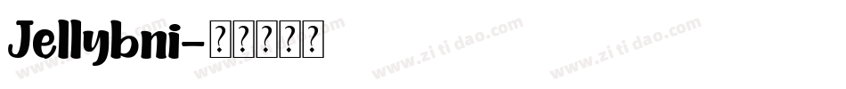Jellybni字体转换