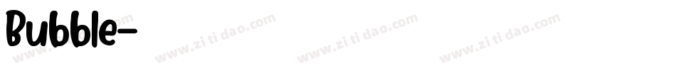 Bubble字体转换