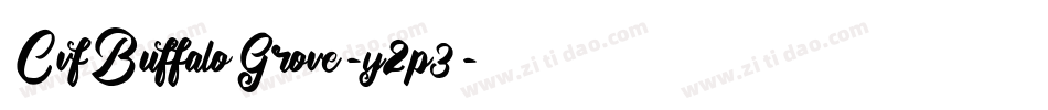 CvfBuffaloGrove-y2p3字体转换