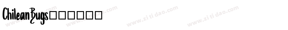 ChileanBugs字体转换