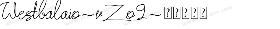 Westbalaio-vZo9字体转换