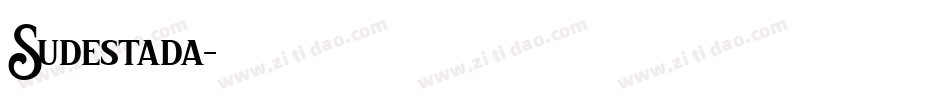 Sudestada字体转换