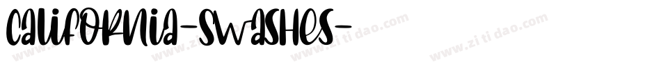 California-Swashes字体转换 California-Swashes字体转换