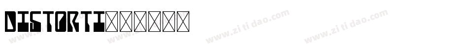 DISTORTI字体转换