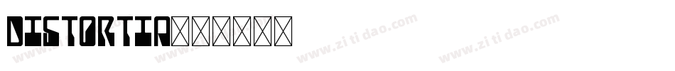 Distortia字体转换