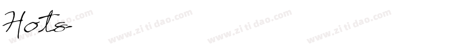 Hots字体转换