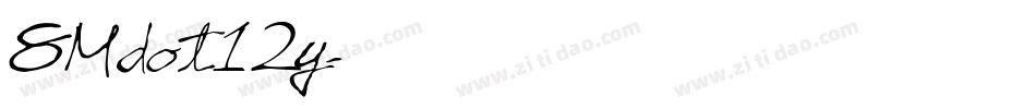 SMdot12y字体转换