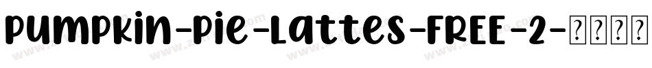 Pumpkin-Pie-Lattes-FREE-2字体转换