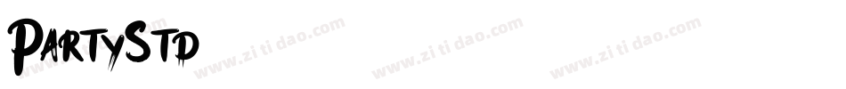 PartyStd字体转换