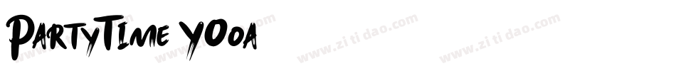PartyTime-Y0oa字体转换