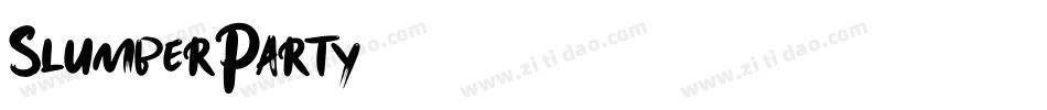SlumberParty字体转换