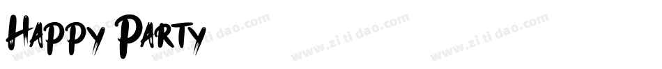 Happy-Party字体转换