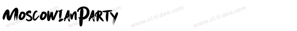MoscowianParty字体转换
