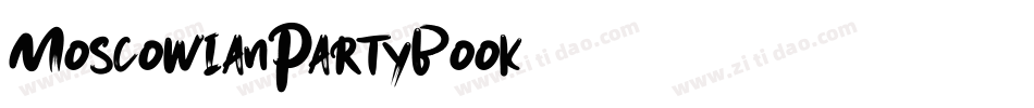 MoscowianPartyBook字体转换