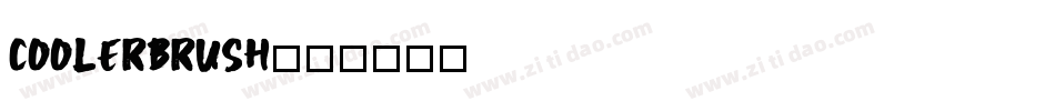 COOLERBRUSH字体转换