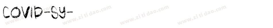 COVID-SY字体转换