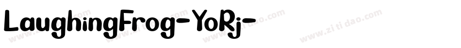 LaughingFrog-YoRj字体转换