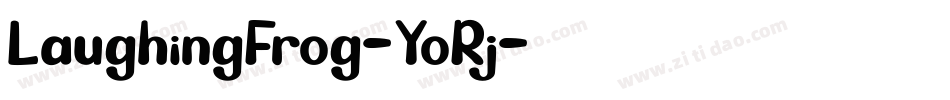 LaughingFrog-YoRj字体转换