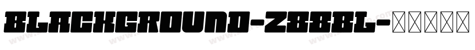 Blackground-z88Bl字体转换
