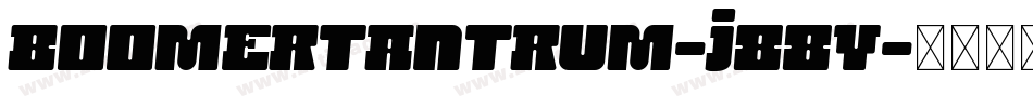 BoomerTantrum-j88y字体转换