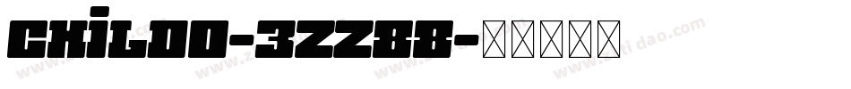 Childo-3zZ88字体转换