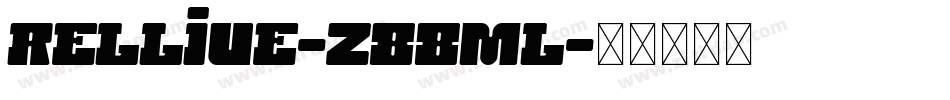 Rellive-z88mL字体转换