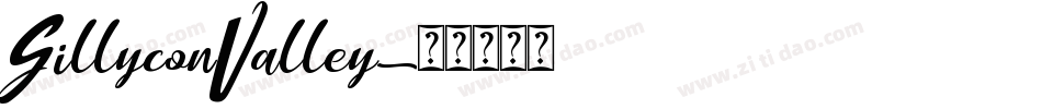 SillyconValley字体转换