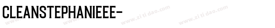 CleanStephanieee字体转换