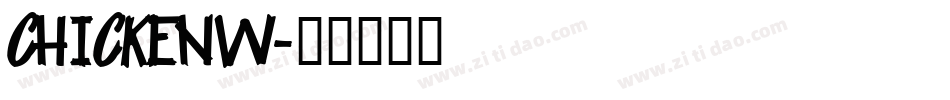 CHICKENW字体转换