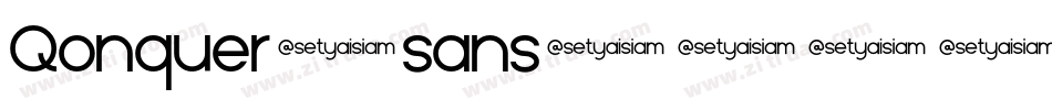 Qonquer-sans字体转换