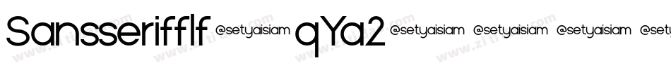 Sansserifflf-qYa2字体转换